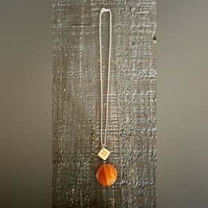 Carnelian Dice Necklace